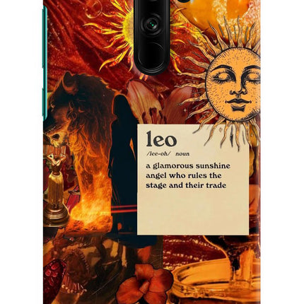 Leo Zodiac Redmi Note 8 Pro Hard Case Back Cover by Casekaro