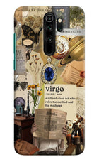 Virgo Zodiac Redmi Note 8 Pro Hard Case Back Cover by Casekaro
