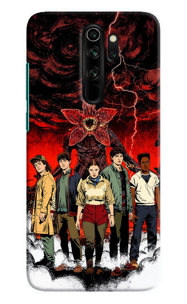 Ordinary Things Characters Redmi Note 8 Pro Hard Case Back Cover by Casekaro