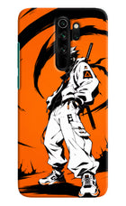 Street Samurai  Redmi Note 8 Pro Hard Case Back Cover by Casekaro