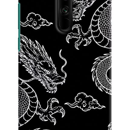 Twin Dragons Redmi Note 8 Pro Hard Case Back Cover by Casekaro