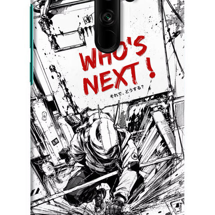 Who's Next Redmi Note 8 Pro Hard Case Back Cover by Casekaro