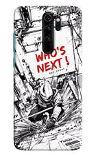 Who's Next Redmi Note 8 Pro Hard Case Back Cover by Casekaro