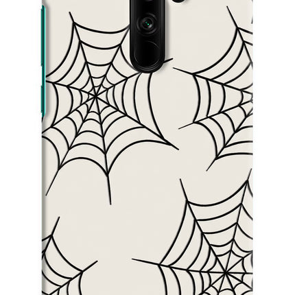 Spider Web Redmi Note 8 Pro Hard Case Back Cover by Casekaro