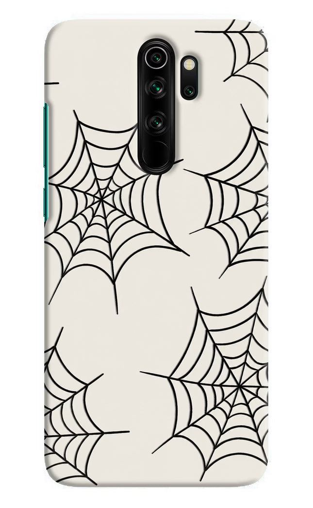 Spider Web Redmi Note 8 Pro Hard Case Back Cover by Casekaro