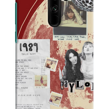 Taylor Swift Redmi Note 8 Pro Hard Case Back Cover by Casekaro