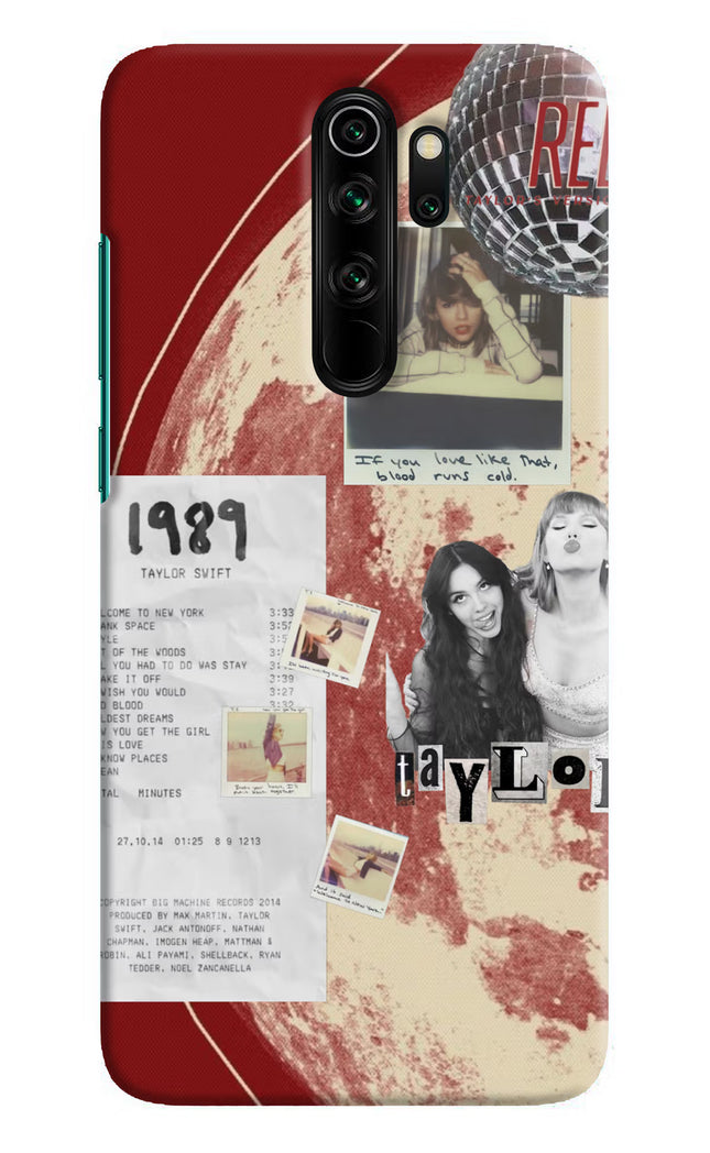 Taylor Swift Redmi Note 8 Pro Hard Case Back Cover by Casekaro
