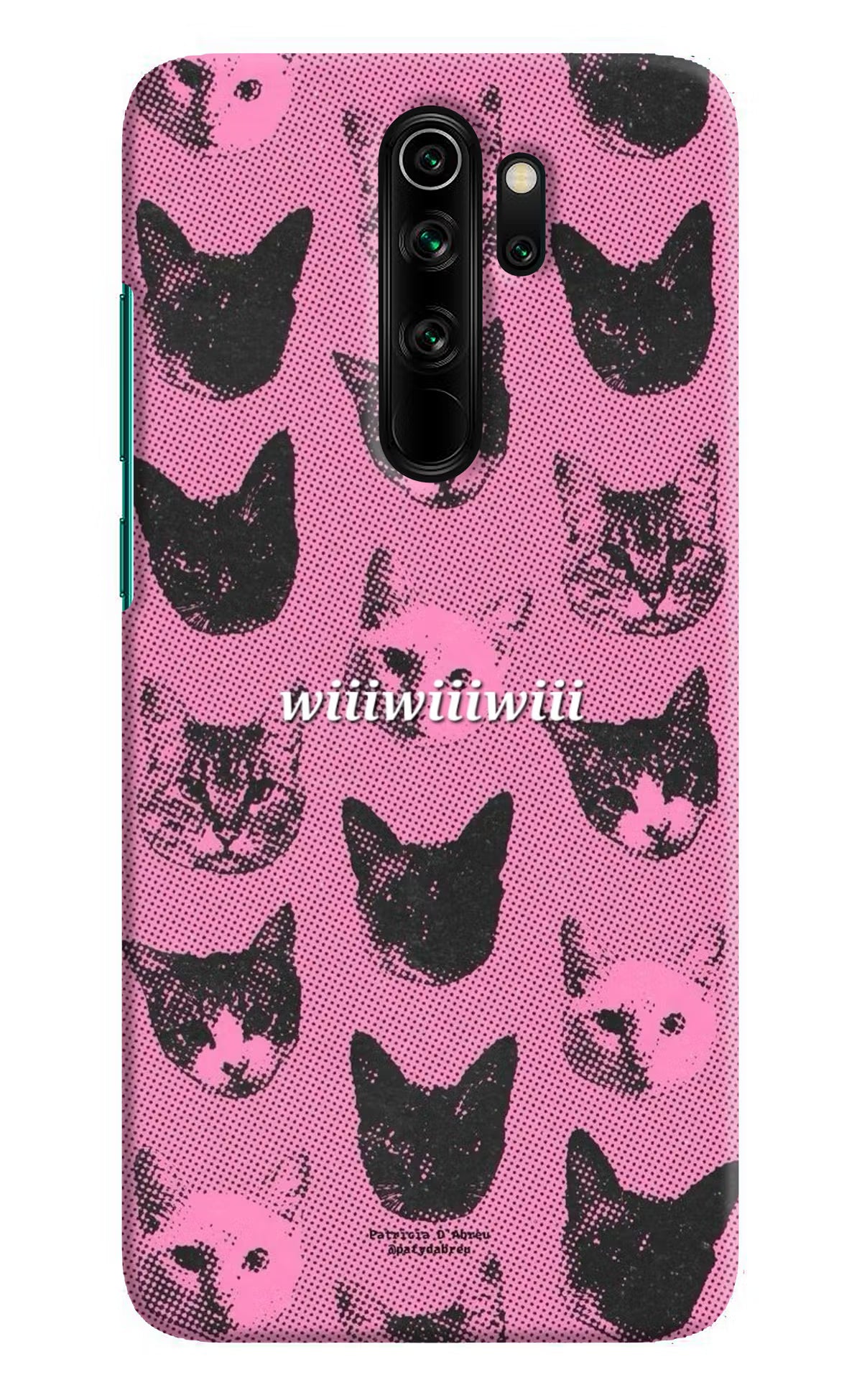 Pink Cats Redmi Note 8 Pro Back Cover