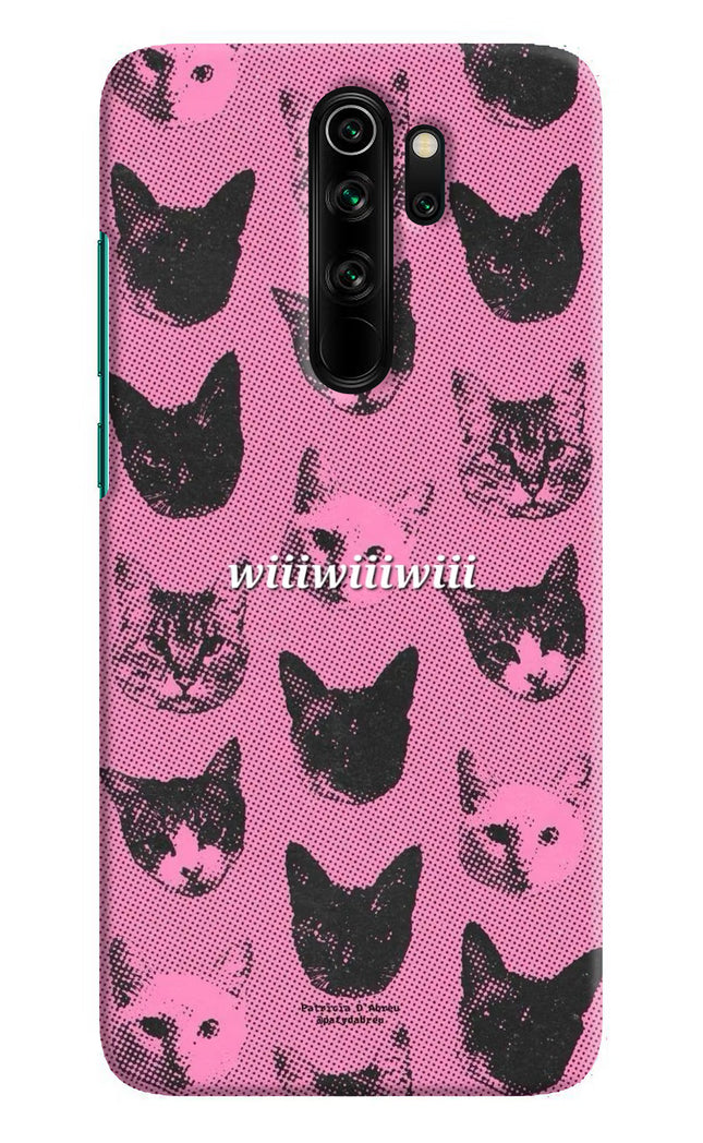 Pink Cats Redmi Note 8 Pro Hard Case Back Cover by Casekaro