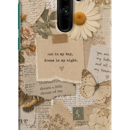 Vintage case Redmi Note 8 Pro Hard Case Back Cover by Casekaro