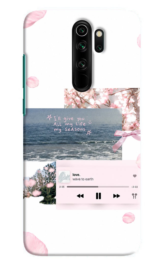Wave to earth Redmi Note 8 Pro Hard Case Back Cover by Casekaro