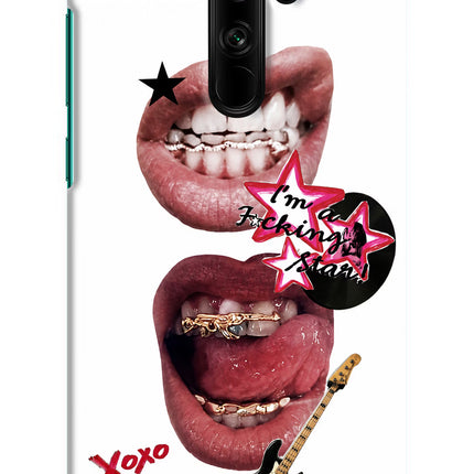 Rockstar Redmi Note 8 Pro Hard Case Back Cover by Casekaro