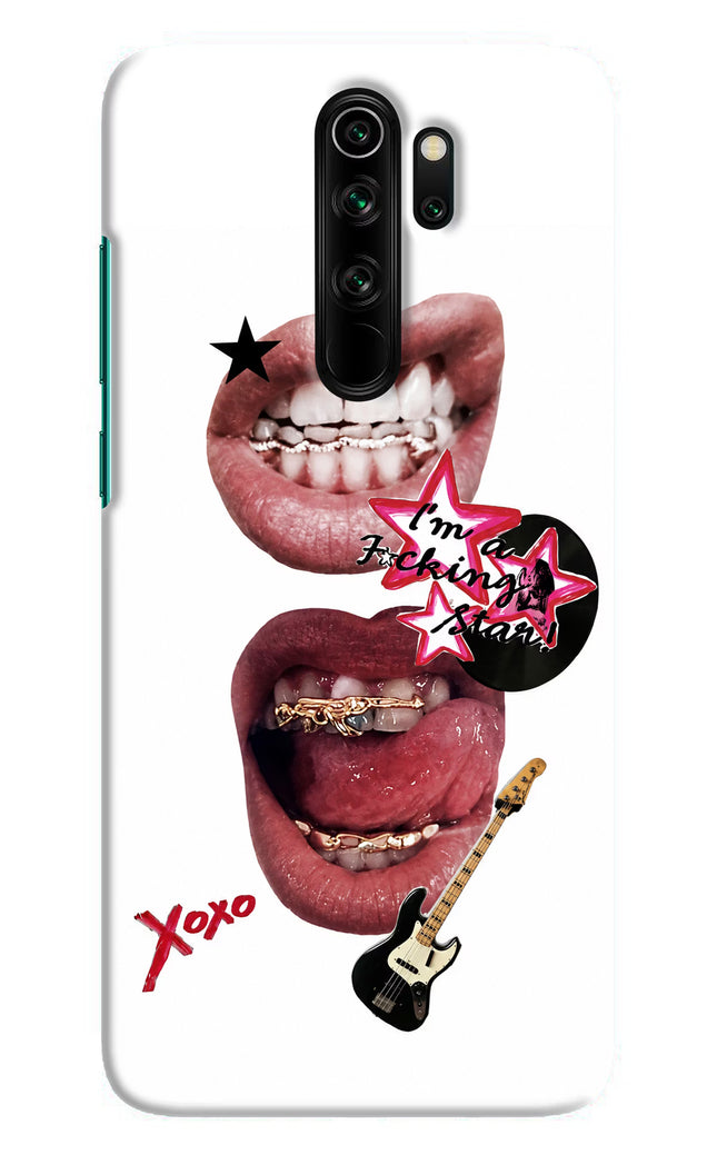 Rockstar Redmi Note 8 Pro Hard Case Back Cover by Casekaro