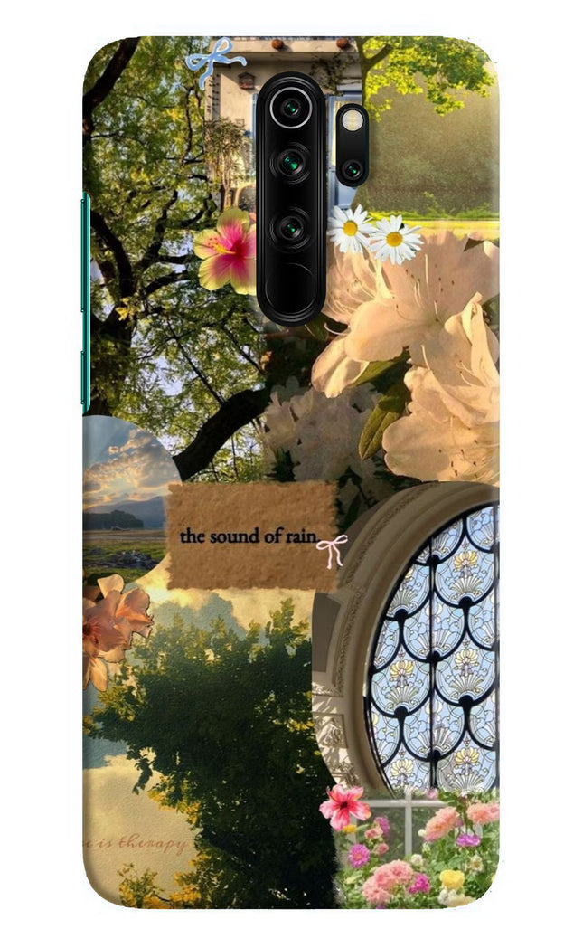 Rain Redmi Note 8 Pro Hard Case Back Cover by Casekaro