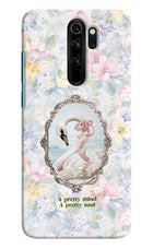 Pretty Mind Pretty Soul Redmi Note 8 Pro Hard Case Back Cover by Casekaro