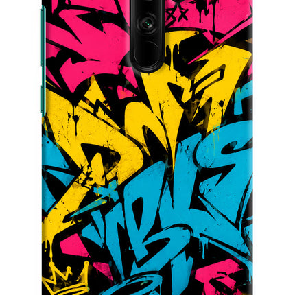 Graffiti Vibe Redmi Note 8 Pro Hard Case Back Cover by Casekaro
