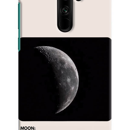 Moon Phase Redmi Note 8 Pro Hard Case Back Cover by Casekaro