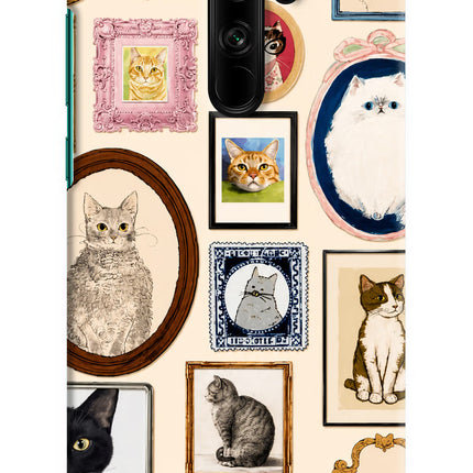 Mirror Cats Redmi Note 8 Pro Hard Case Back Cover by Casekaro