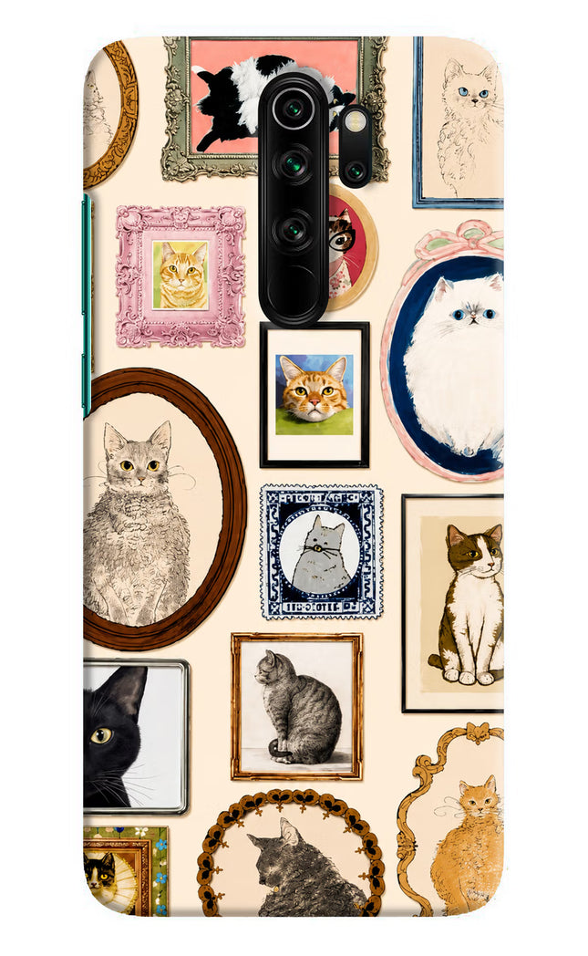 Mirror Cats Redmi Note 8 Pro Hard Case Back Cover by Casekaro