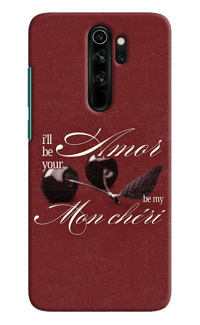 Velvet Cherry Redmi Note 8 Pro Hard Case Back Cover by Casekaro