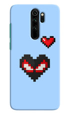Peter Heart Redmi Note 8 Pro Hard Case Back Cover by Casekaro