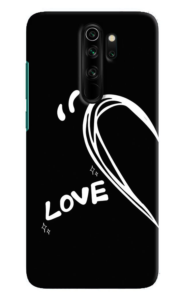 Love Line Redmi Note 8 Pro Hard Case Back Cover by Casekaro