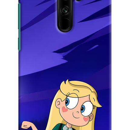 Star Glow Redmi Note 8 Pro Hard Case Back Cover by Casekaro
