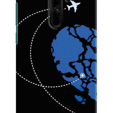 Love Orbit Redmi Note 8 Pro Hard Case Back Cover by Casekaro