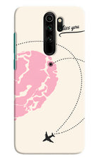 Miss Orbit Redmi Note 8 Pro Hard Case Back Cover by Casekaro