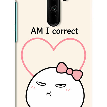 Always Right Redmi Note 8 Pro Hard Case Back Cover by Casekaro