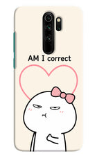 Always Right Redmi Note 8 Pro Hard Case Back Cover by Casekaro