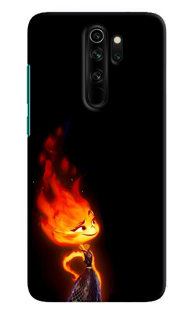 Ember Flame Redmi Note 8 Pro Hard Case Back Cover by Casekaro