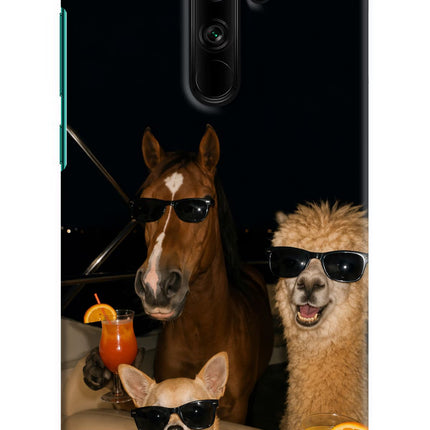 Party Squad Redmi Note 8 Pro Hard Case Back Cover by Casekaro