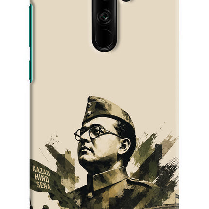 Netaji Rising Redmi Note 8 Pro Hard Case Back Cover by Casekaro