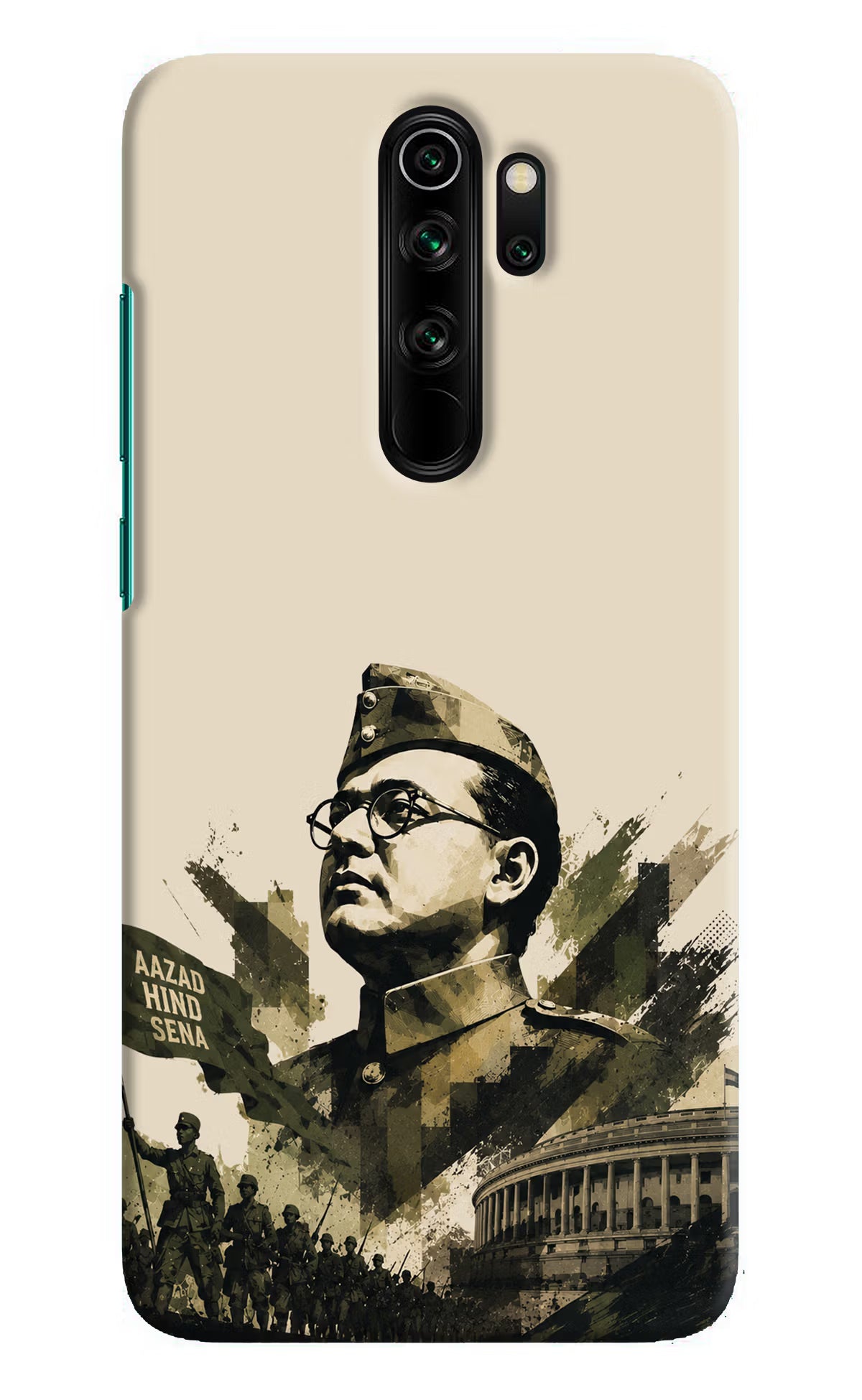 Netaji Rising Redmi Note 8 Pro Back Cover