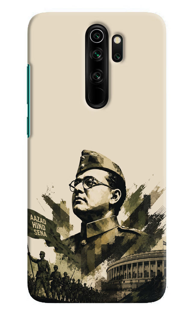 Netaji Rising Redmi Note 8 Pro Hard Case Back Cover by Casekaro