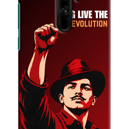 Bhagat Singh Revolution Redmi Note 8 Pro Hard Case Back Cover by Casekaro