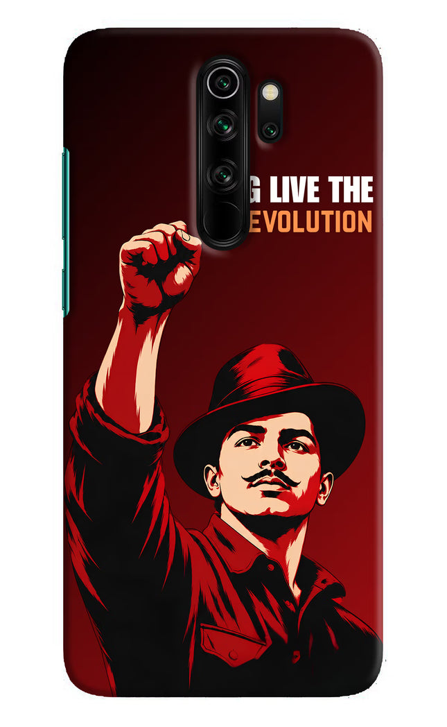 Bhagat Singh Revolution Redmi Note 8 Pro Hard Case Back Cover by Casekaro