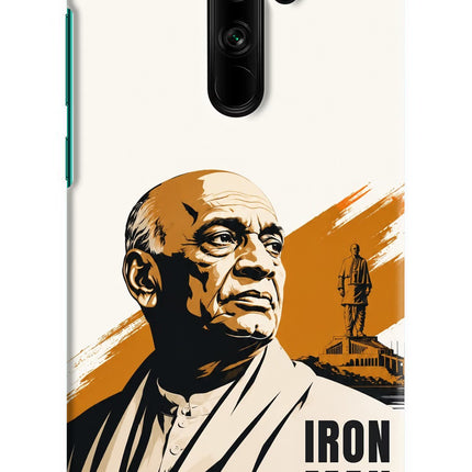 Sardar Patel Iron Will Redmi Note 8 Pro Hard Case Back Cover by Casekaro