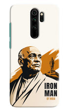 Sardar Patel Iron Will Redmi Note 8 Pro Hard Case Back Cover by Casekaro