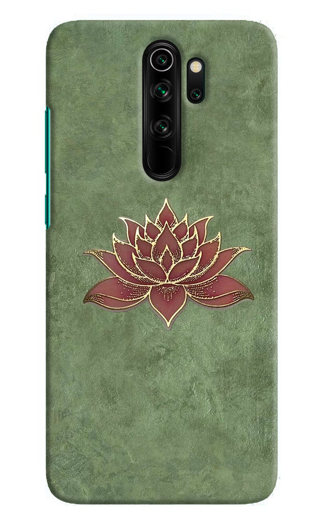 Lotus Grace Redmi Note 8 Pro Hard Case Back Cover by Casekaro