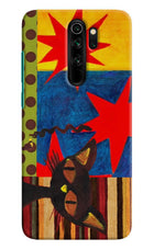 Pop Cat Redmi Note 8 Pro Hard Case Back Cover by Casekaro