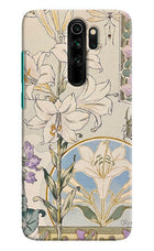 White Lily Redmi Note 8 Pro Hard Case Back Cover by Casekaro