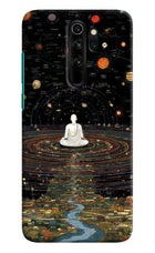 Space Monk Redmi Note 8 Pro Hard Case Back Cover by Casekaro