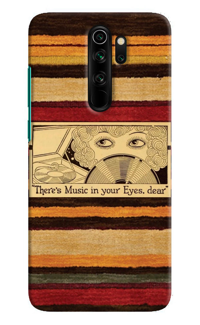 Vinyl Stripes Redmi Note 8 Pro Hard Case Back Cover by Casekaro