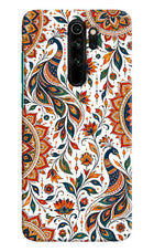 White Mayura Redmi Note 8 Pro Back Cover