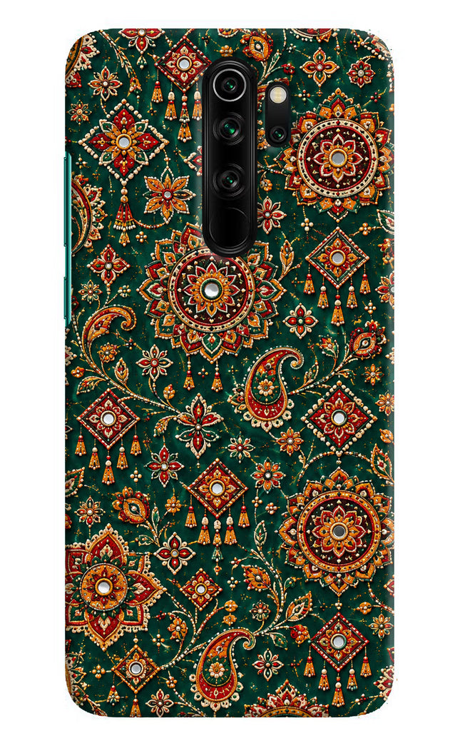 Green Pataka Redmi Note 8 Pro Hard Case Back Cover by Casekaro