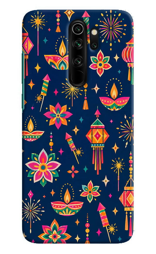 Festive Pop Redmi Note 8 Pro Hard Case Back Cover by Casekaro