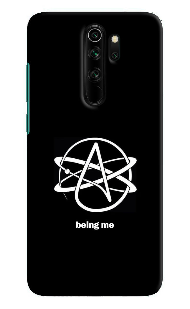Atheist Symbol Redmi Note 8 Pro Hard Case Back Cover by Casekaro