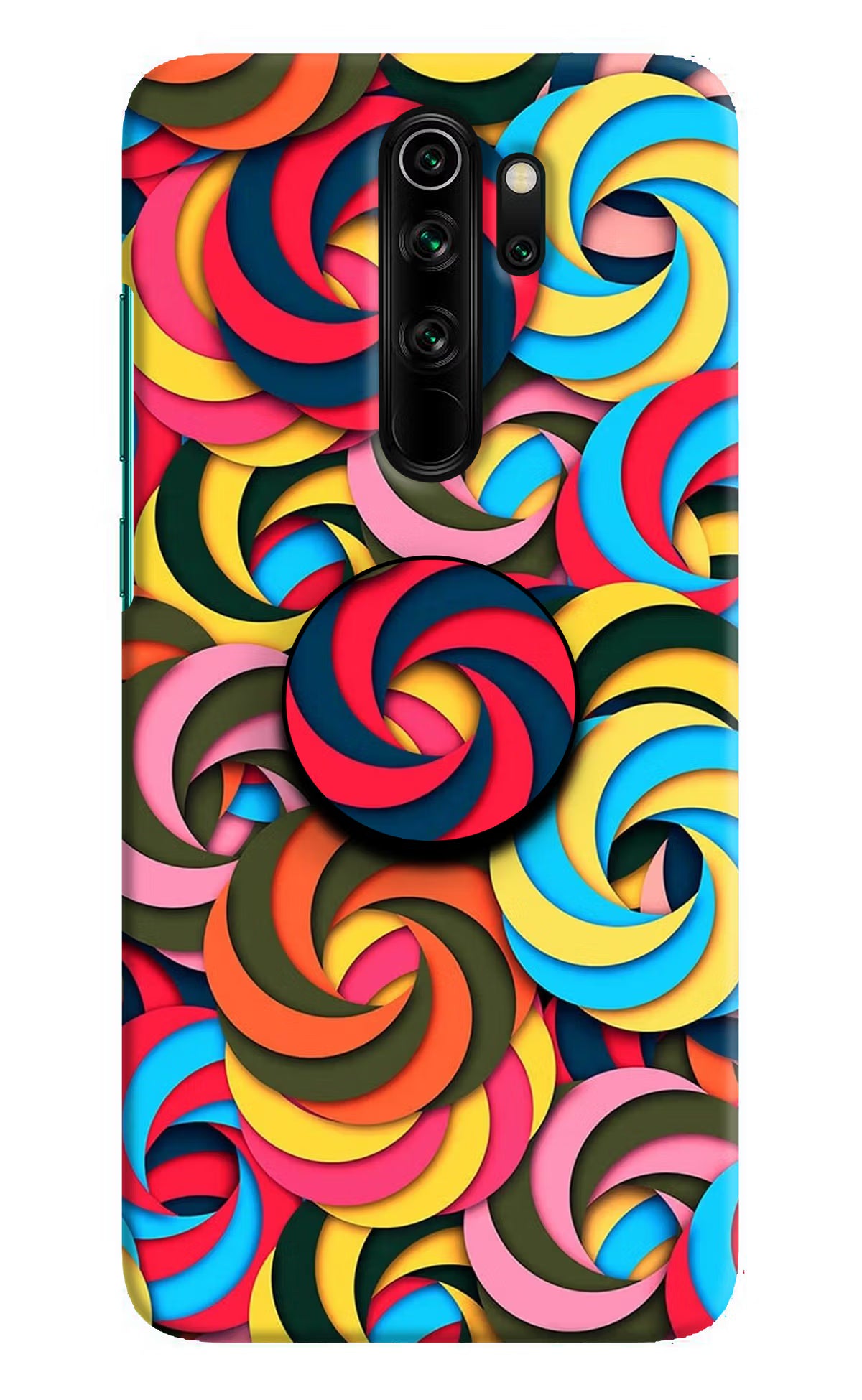 Spiral Pattern Redmi Note 8 Pro Pop Case by Casekaro